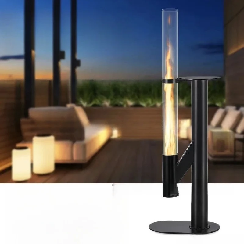 for Camping Garden Patio Efficient Heating with Accessories Wood Pellet Rocket Stove Outdoor Fireplace