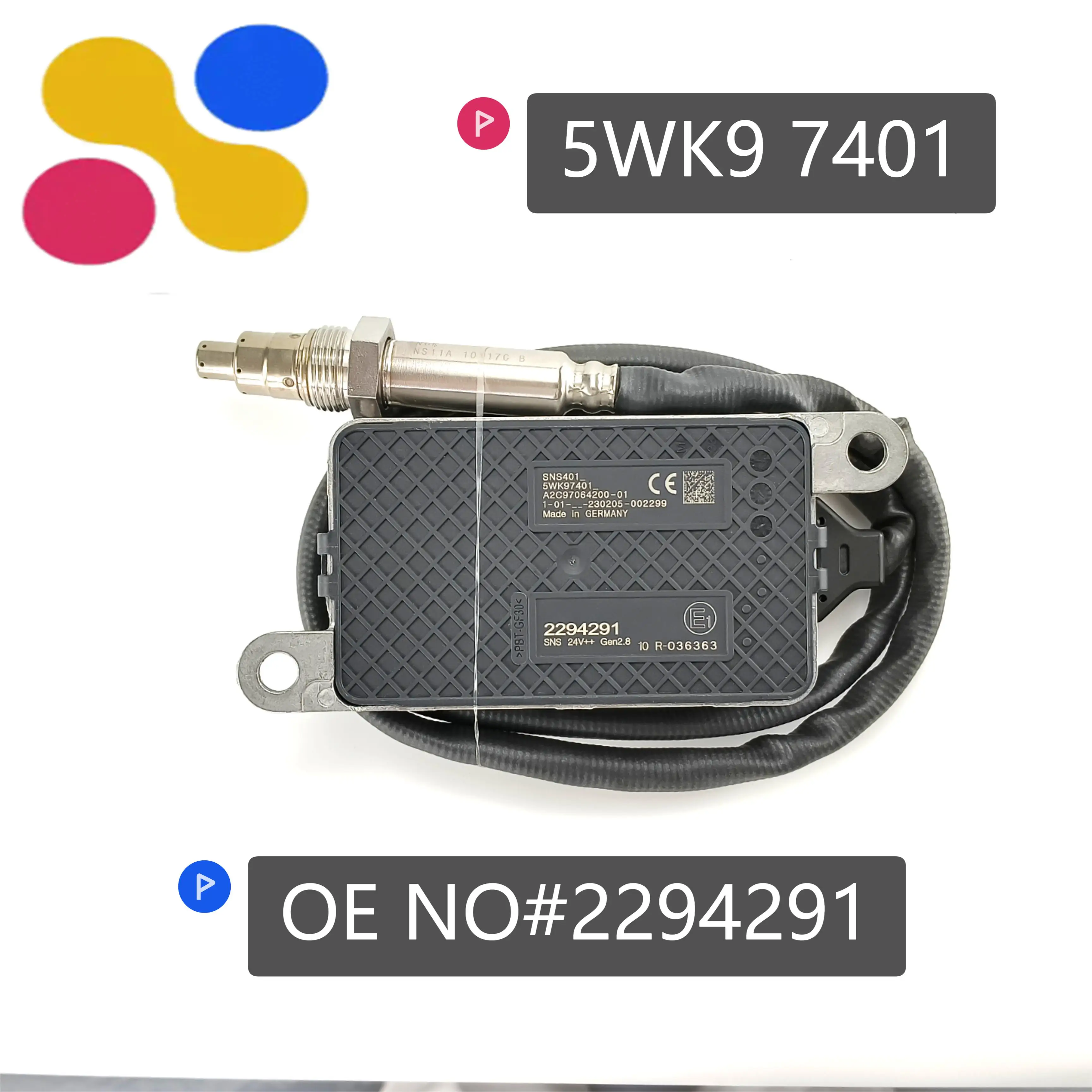 

2294291 5WK97401/2064769/2247381/2296801 5WK9 7401 Original New Nitrogen Oxide Sensor Nox Sensor For Scania Engine Truck