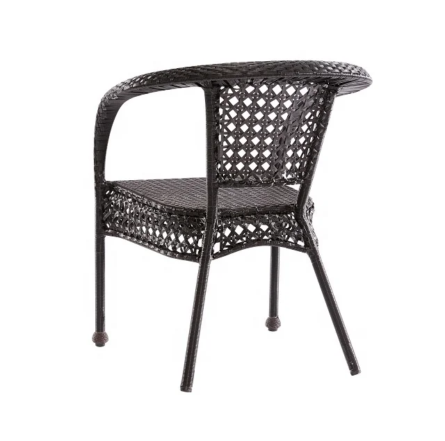 *Outdoor Cheap Plastic Rattan Weave Patio Balcony Leisure Chair Hot Selling Resort Acapulco Chair