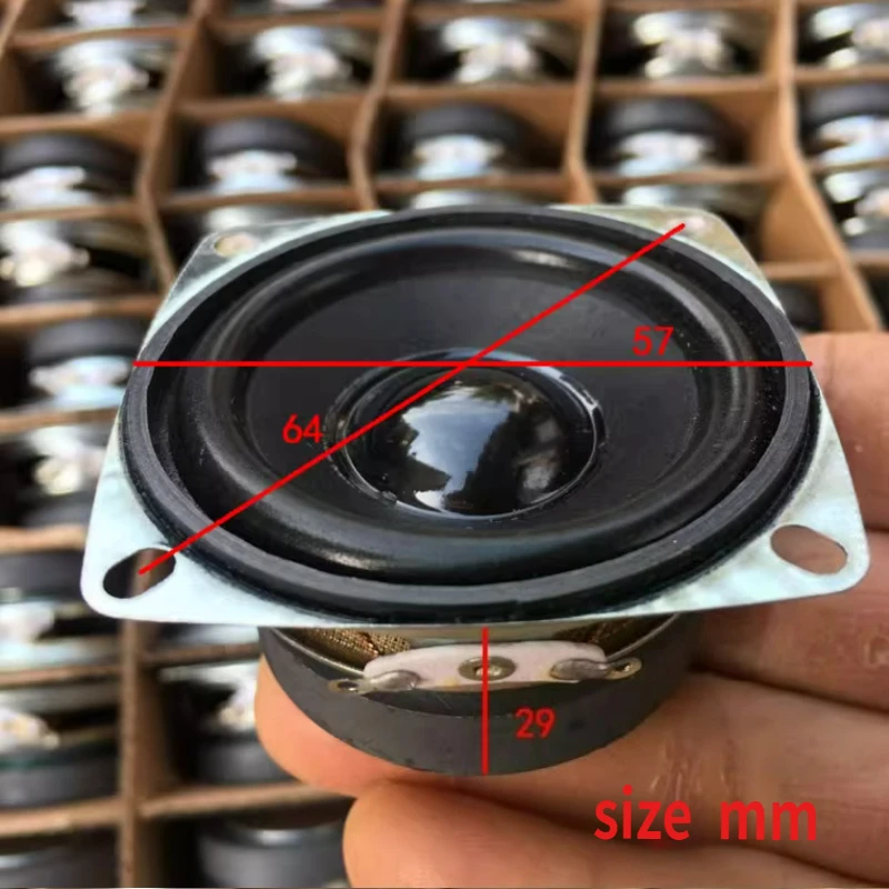 SOTAMIA 2 個 2 インチフルレンジオーディオスピーカー低音 4 オーム 5 ワット大型磁気ハイファイスピーカー DIY ポータブル Bluetooth スピーカー