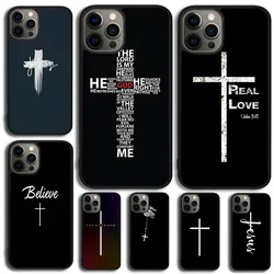 Bible Jesus Christ Christian Cross Phone Case Cover For iPhone 17 Air 16 15 14 SE 2020 11 12 13 Pro MAX Plus
