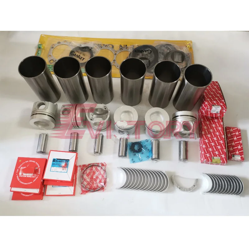 

For ISUZU 6SD1TC 6SD1T 6SD1 rebuild overhaul kit EX300 EX330 Excavator