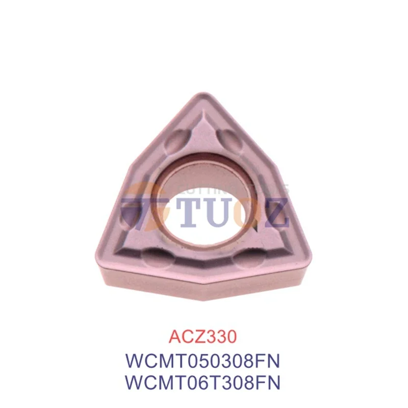 Original WCMT050308FN WCMT06T308FN ACZ330 WCMT 050308 06T308 U Drilling Bit Carbide Insert CNC Lathe Turning Blade Cutting Tool