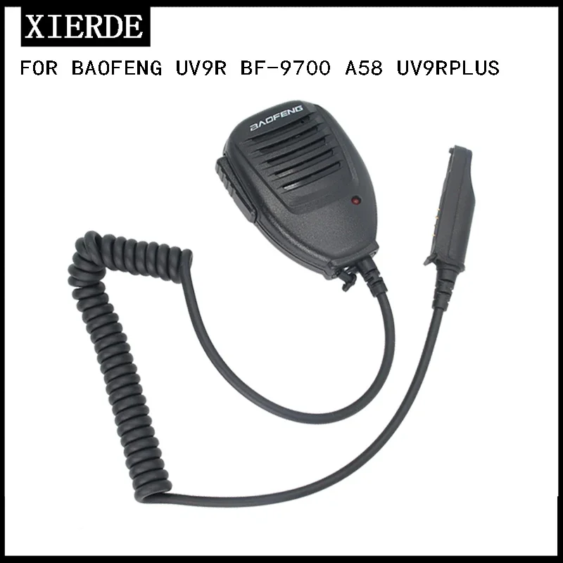 

BAOFENG Speaker Microphone For Walkie Talkie UV-9R Plus UV-XR UV9R Pro GT-3WP BF-9700 BF-A58 Two Way Radios Hand MIC