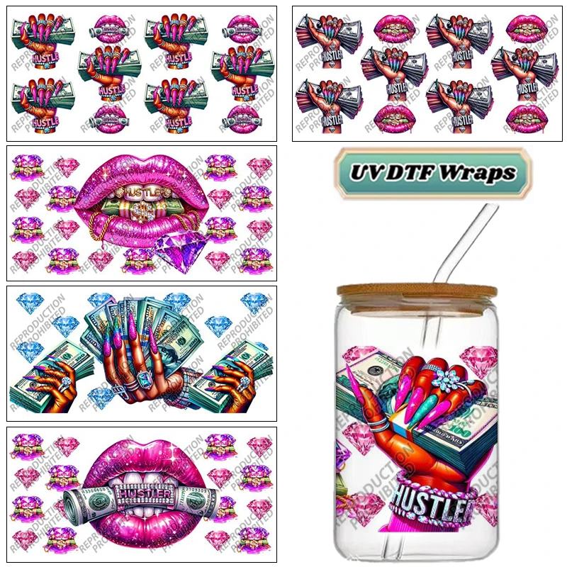 Hustle Money Uv Dtf…