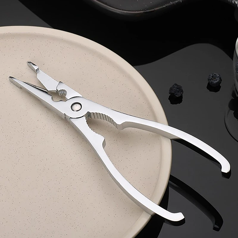 Picking Crab Meat Is Easy Seafood Tool Set Crab Crackers Picks Spoons Set Stainless Steel Pliers Lobster Clamp Pliers Clip