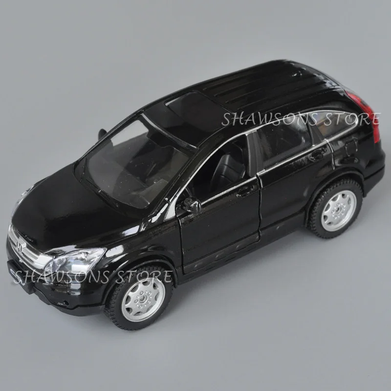 1:32 Scale Diecast Model Car Toys CRV SUV Pull Back Miniature Replica With Sound & Light