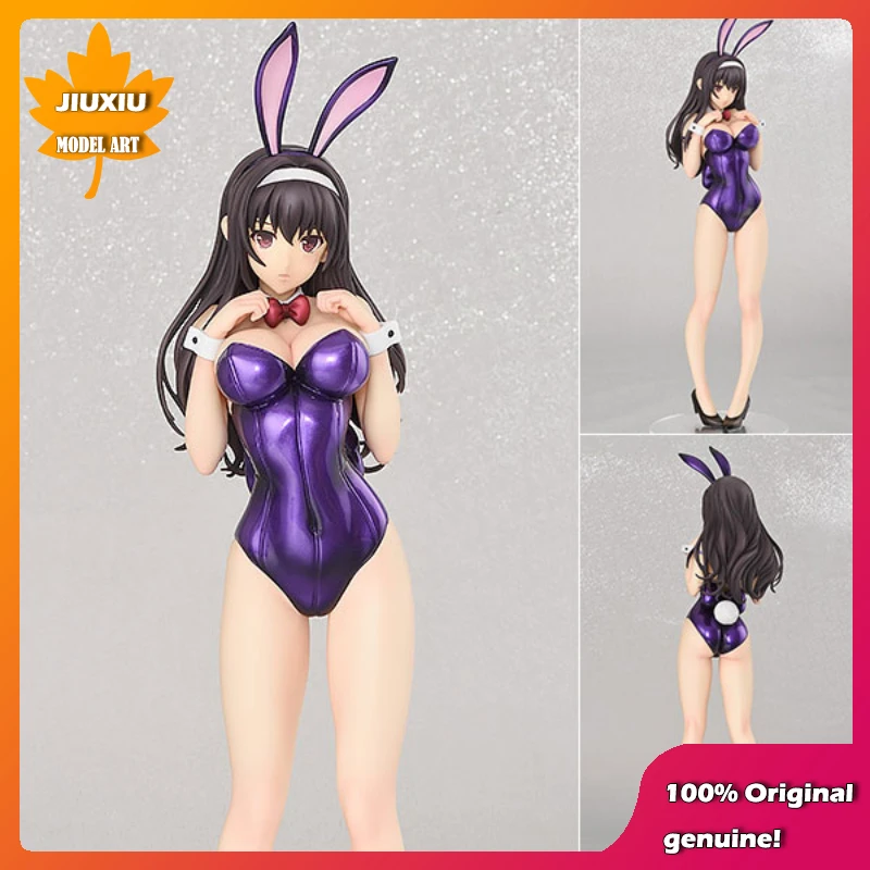 

100% оригинал: Kasumigaoka Utaha B style Bunny Girl 1/4 фигура из ПВХ аниме модели игрушки Фигурки коллекционные куклы в подарок