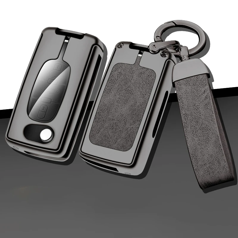 

Stylish Zinc Alloy Car Key Case Cover for Peugeot 207 307 308 407 607 807 for Citroen C2 C3 C4 C5 C6 HU83 VA2 CE0523 CE0536