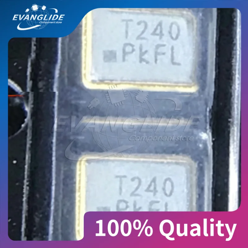 1-100PCS/LOT MARKED T240 24M 24MHZ 24.000MHZ 3225 Passive Surface Mount Crystal Oscillator