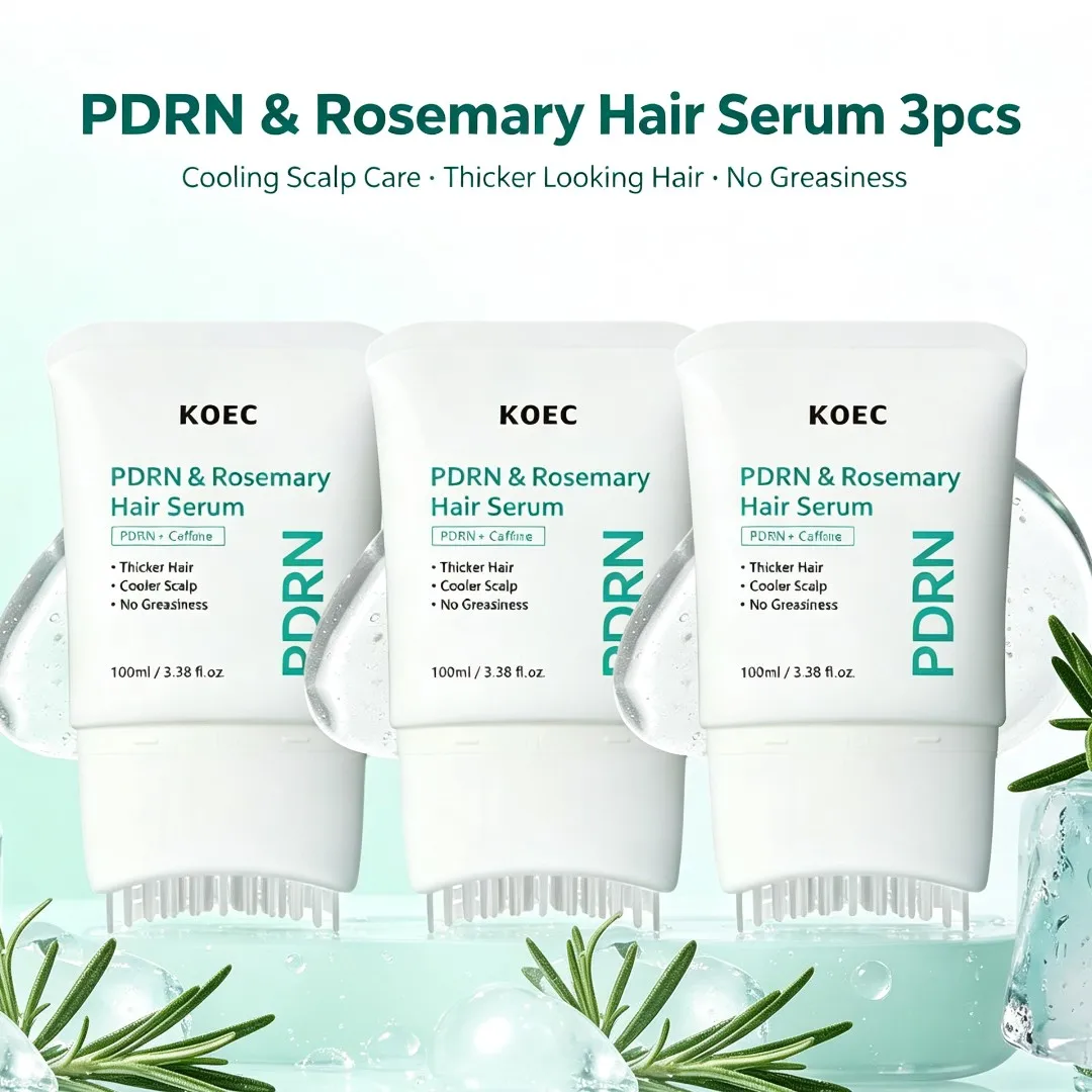 Nourish Strengthen Hair Serum 100ml With Comb Gentle Scalp Care Promote Hair Growth Reduce Hair Loss Essence For Women & Men