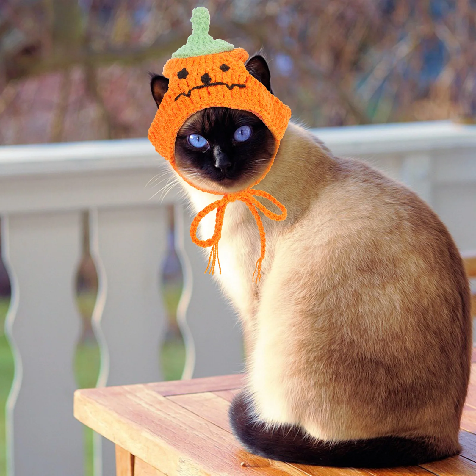

Adjustable Pet Pumpkin Hat Soft Comfortable Cat Headwear Halloween Kitten Dress Up Party Supplies Kitten Costumes