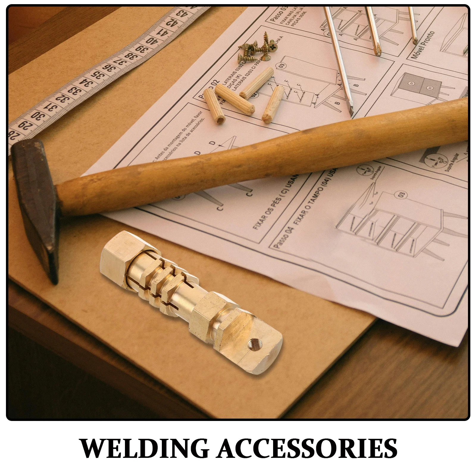 Cabezal de bloqueo de soldadura por puntos, adaptador de soldadura automotriz de cobre para extractor de abolladuras, reparación de chapa de Metal, reemplazo de punta de abrazadera