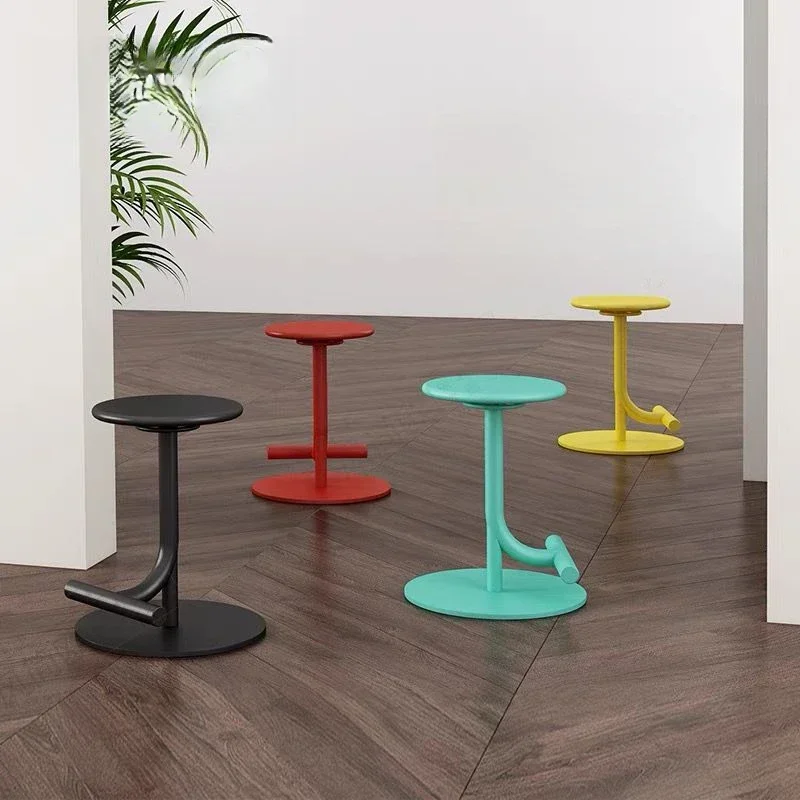 Nowoczesne Ergonomiczne Krzesła Barowe Regulowane Kompaktowe Luksusowe Relaksujące Krzesła Wysokie Minimalistyczne Nordyckie Cadeira Unikalne Meble