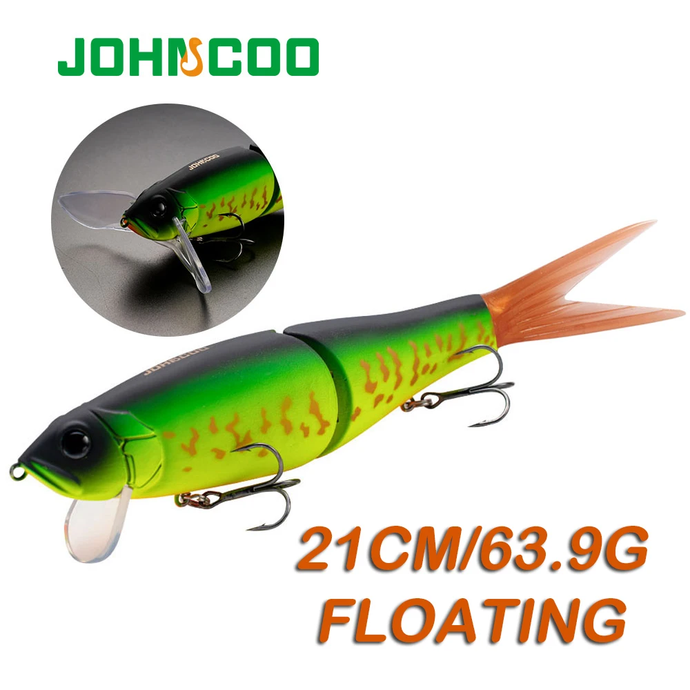 Fishing Lure for Swimming Bait 21cm 64g Predator Fishing Lure Minnow Floating Big Bait For Pike Bass High Quality