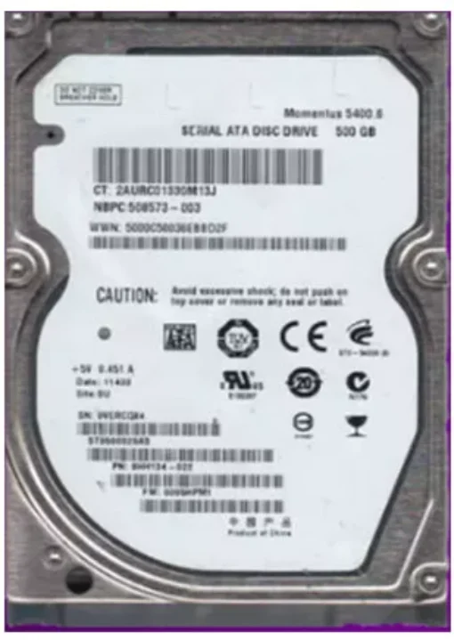 for Seagate ST9500325AS 500G Notebook Hard Disk SATA 5400 to 2.5