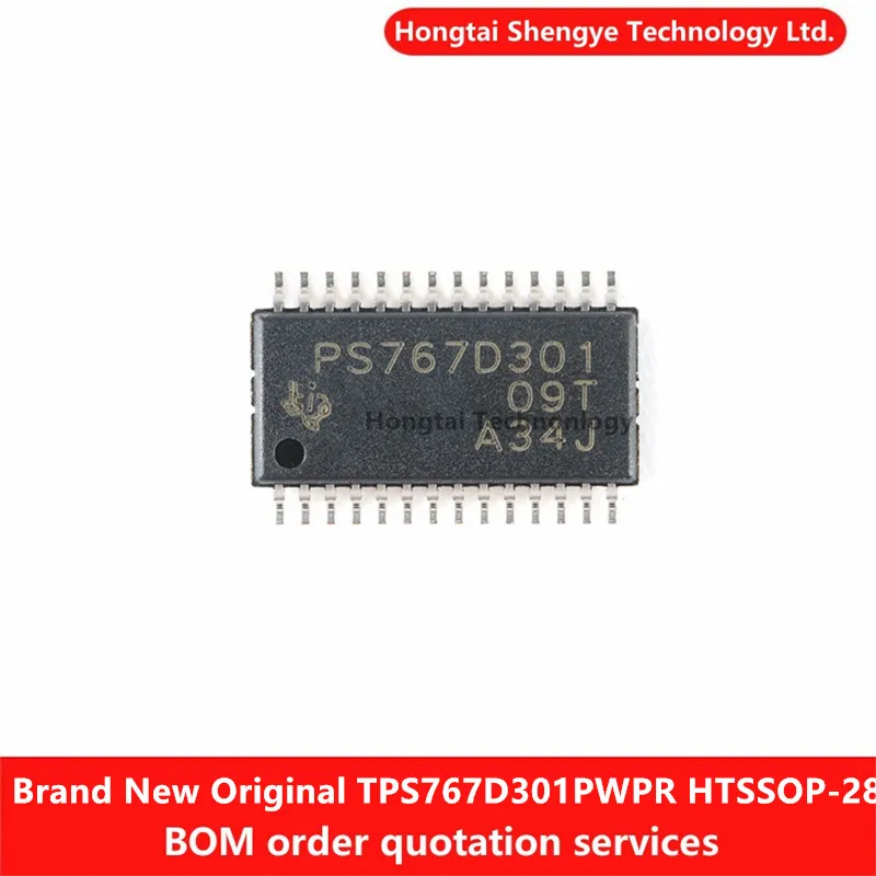 New Original TPS767D301PWPR HTSSOP-28 Dual Low Dropout Regulator Chip