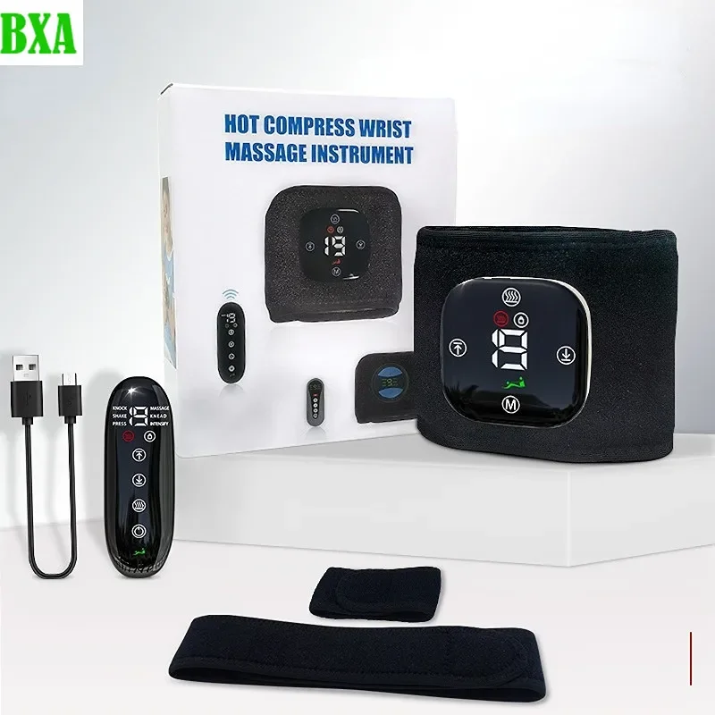 

Multi-Function Heated Wrist Massage Joint Wristband Air Pocket Vibration Kneading Hot Compress Meridian Physiotherapy Instrument