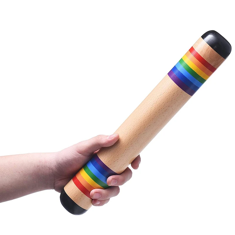 Rain Stick,Wooden Rain Maker Rattle Shaker Rainfall Tube, Musical Instrument Toy for Kids HOT