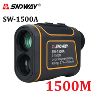 SNDWAY 600M 1000M 1500M Range Finder Telemeters Golf Rangefinder Distance Meter LCD Display Roulette Tape Measure