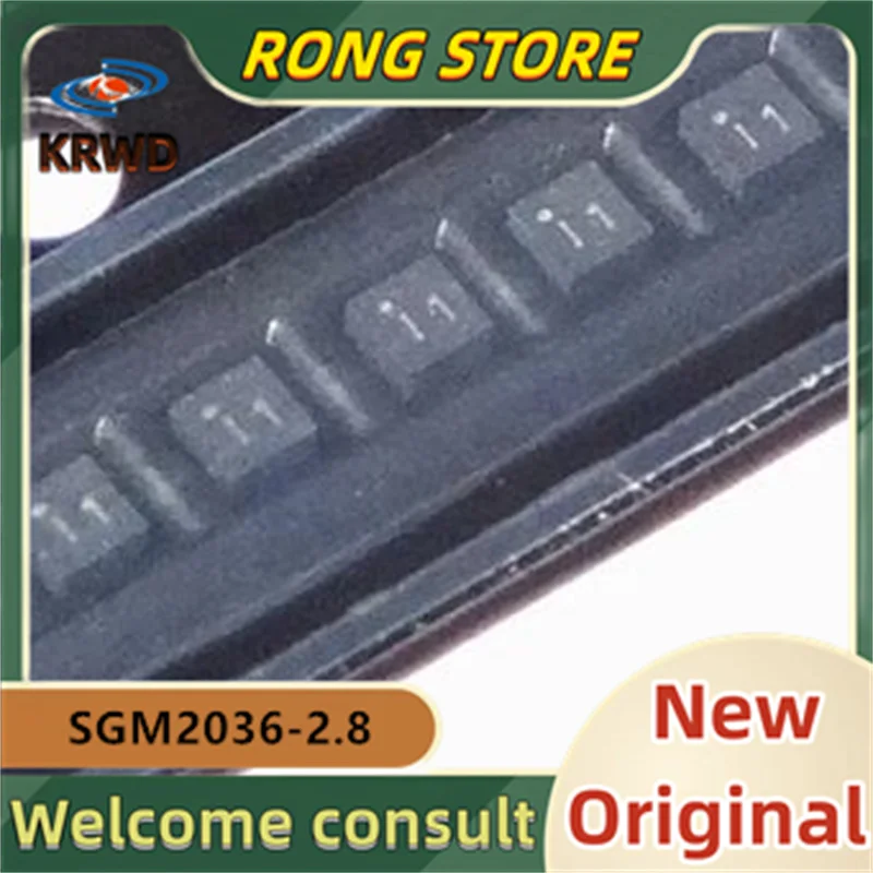 100pcs  I1 11 SGM2036-2.8 SGM2036-2.8YUDH4G SGM2036-2.8YUDH4G/TR  UDFN-4 New and Original