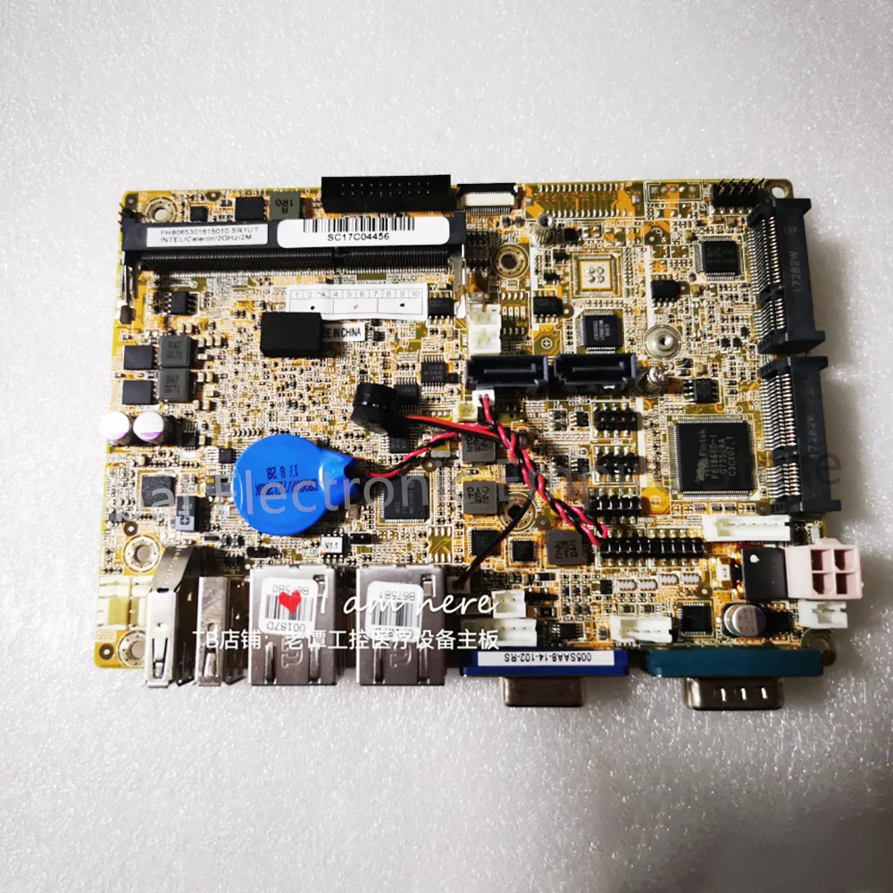 For IEI Industrial Control Medical Motherboard 005SAA8-14-102-RS WAFER-BTI Rev: 1.0