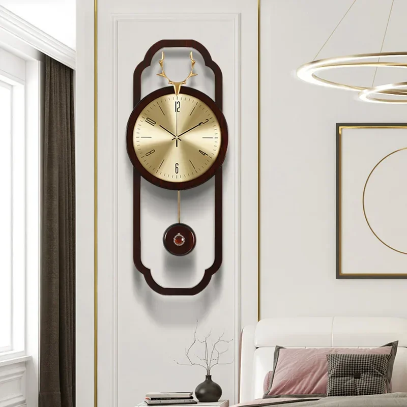 

Minimalist Luxury Wall Clocks Digital Large Vintage Restaurant Nordic Wall Watch Design Aesthetic Reloj De Pared Home Decoration