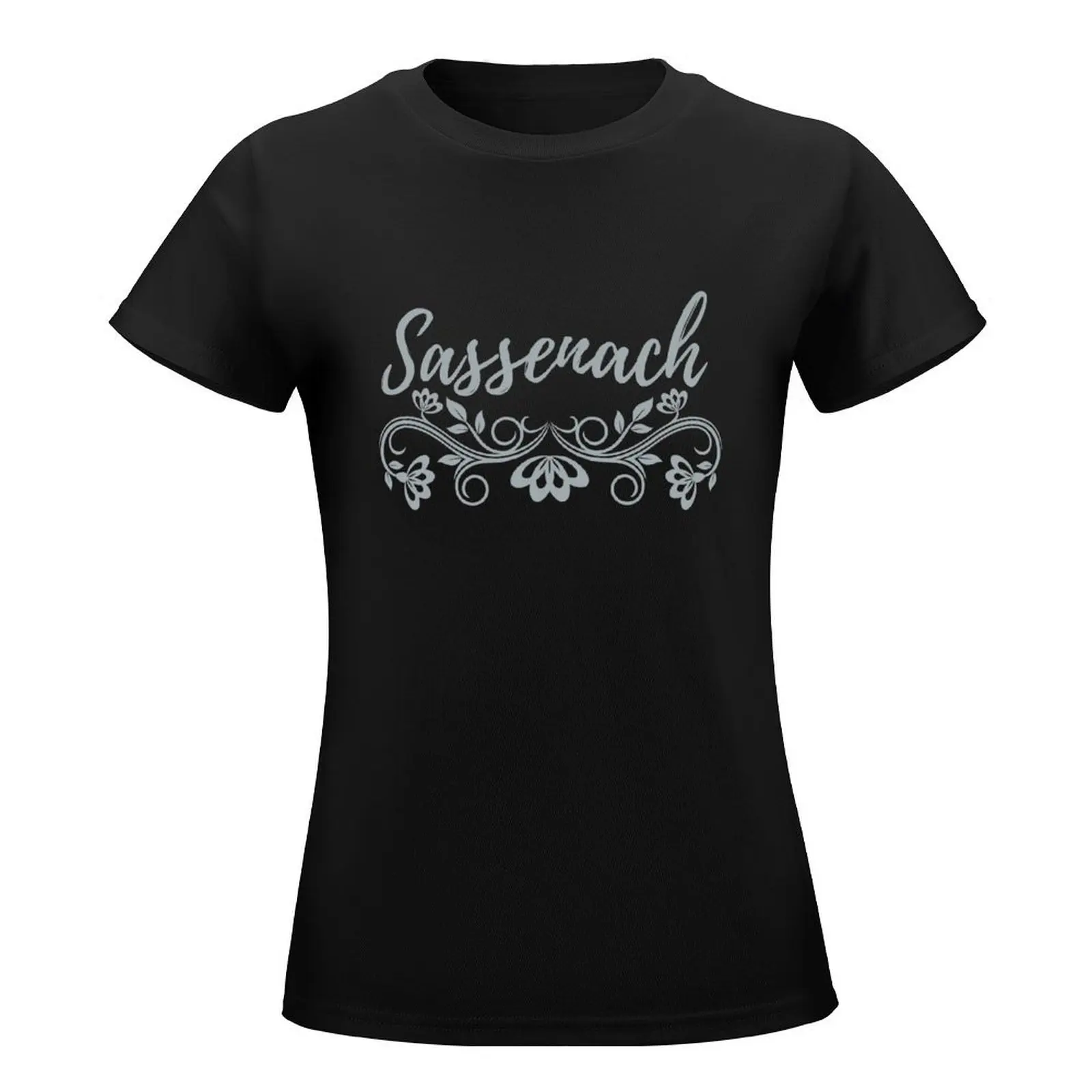 Sassenach (Outlander Inspired Designs) T-Shirt anime clothes female Short sleeve tee Woman clothes