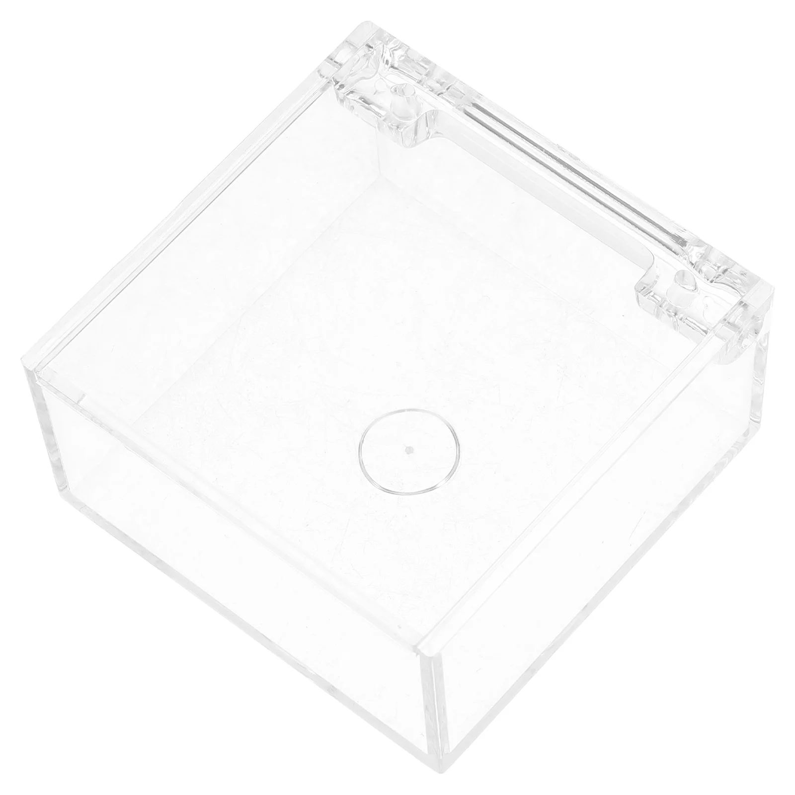 

1pcs Acrylic Display Box Clear Cube for Small Items Jewelry Figurine Case Storage Container Home Organizer Square Plastic Box