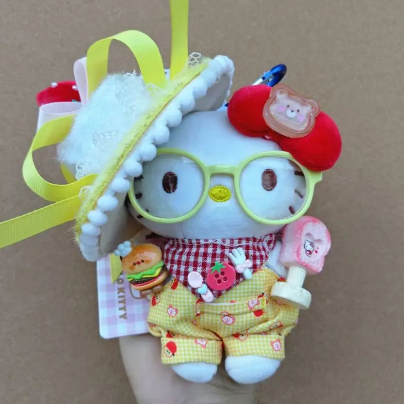 

Genuine Sanrio Kitty Doll Pendant, Cartoon Plush Bag Ornament, Cute Gift For Couples Birthday & Festival Hot Trend 2026 New