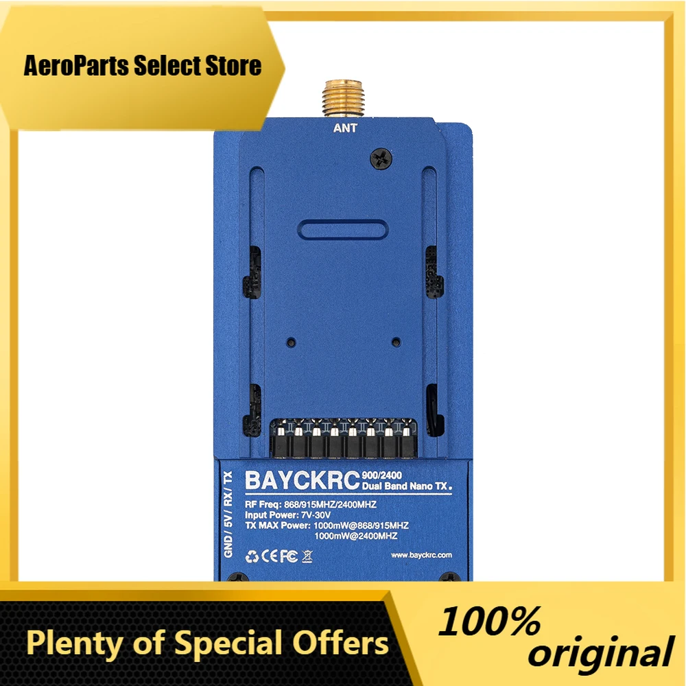 AP1BAYCKRC Nano Gemini TX ELRS Transmitter Dual Band 2.4G&900MHZ