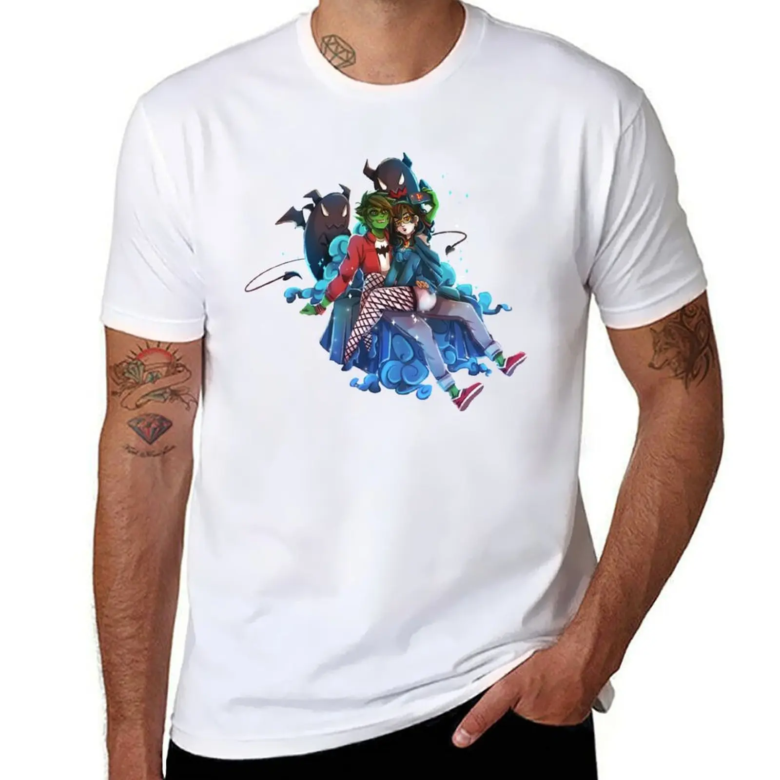 

cotton t t tshirt Bombshell slim anime BBRae for 100% fit shirts man T-Shirt shirts