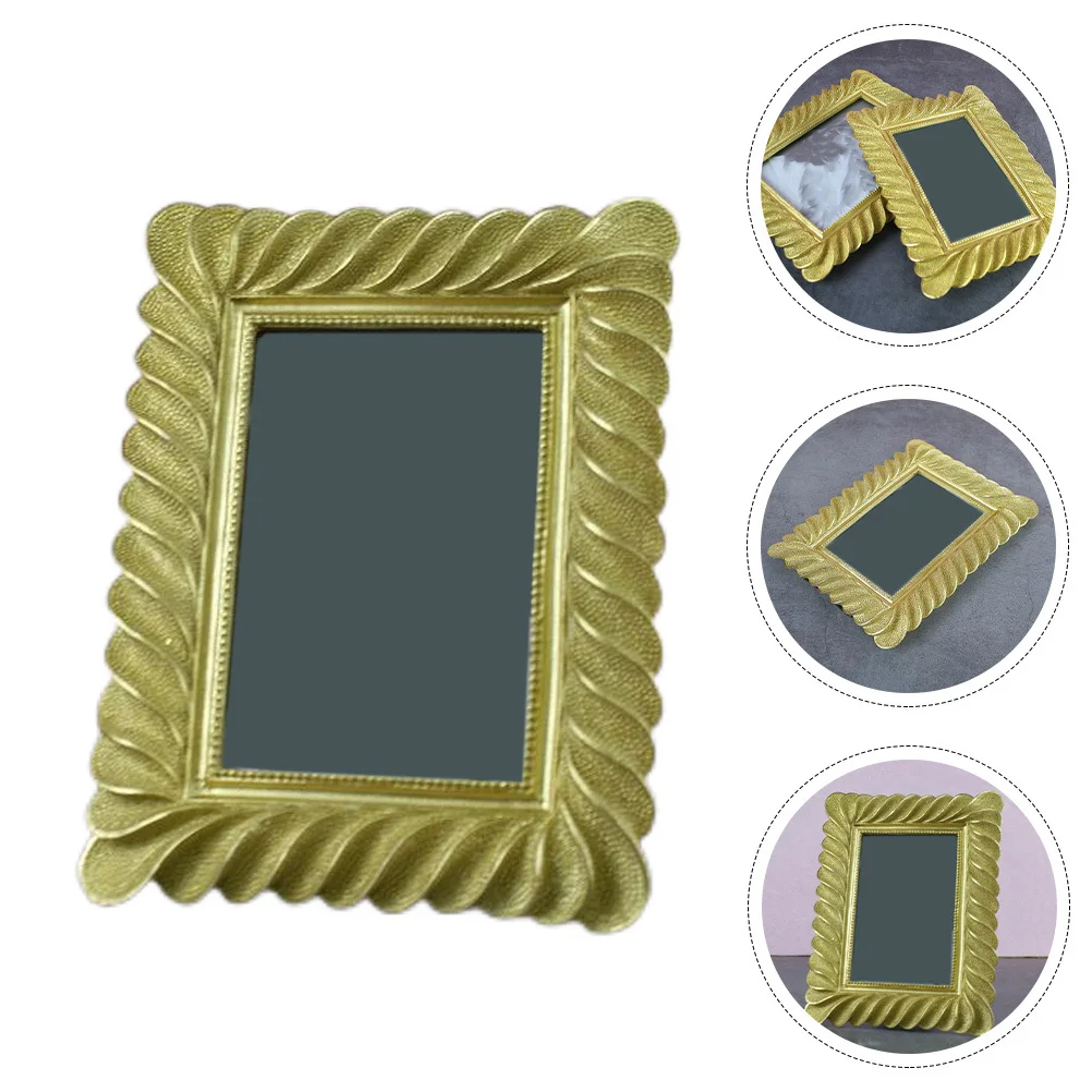 

Resin Photo Frame Fine Workmanship Desktop Picture Holder Elegant Photo Frame Home Office Decor Desktop Decor Creative Ornament