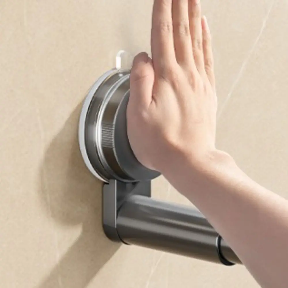 2 PCS Suction Cup Clothes Hanger Wall-Mounted Space-Saving Storage Rack Plastic Adjustable Storage Organizer Home