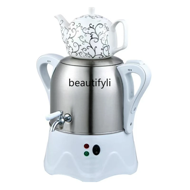 

Electric kettle, coffee pot boiling water to keep warm