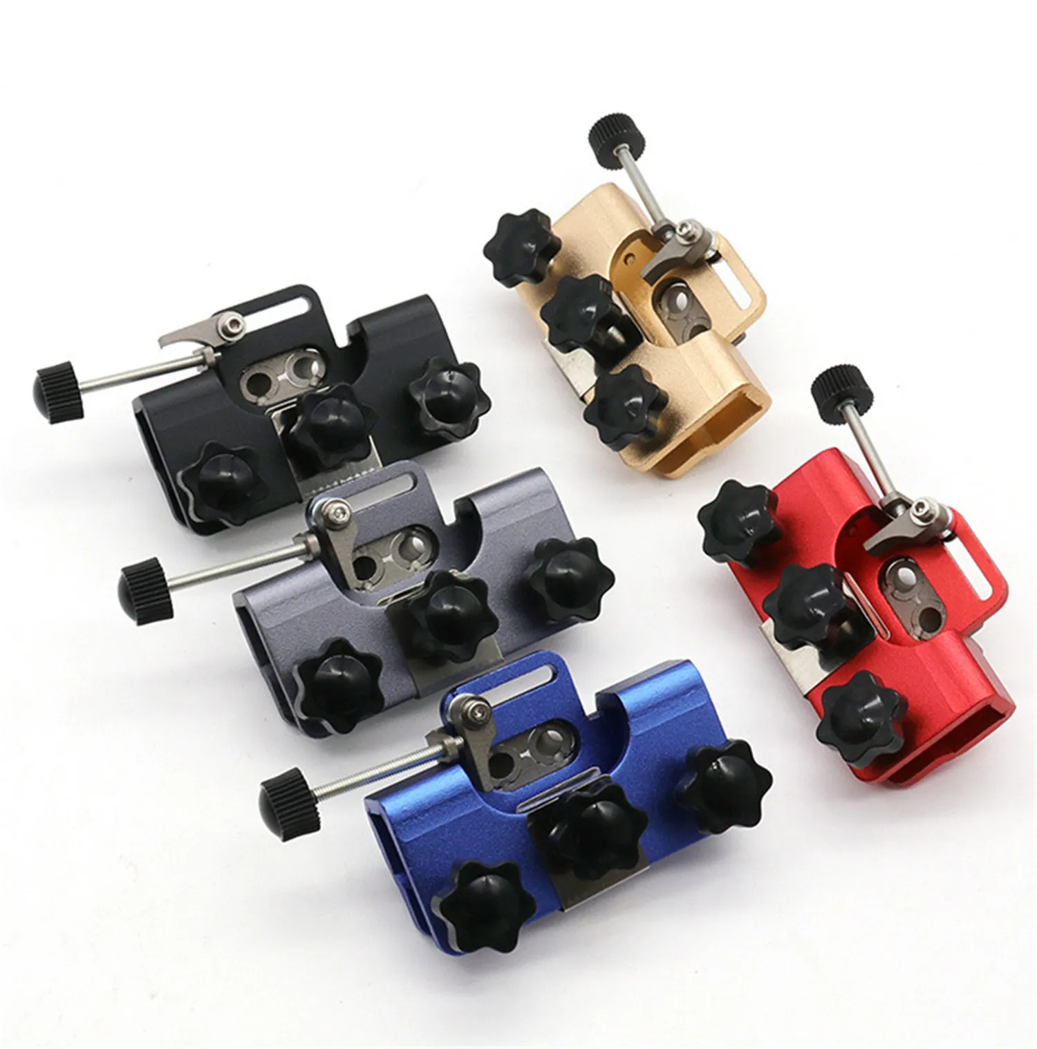 Portable Chainsaw Chain Sharpening Jig Chainsaw Sharpener Kit with 3 Grinding Rods Suit for All Kinds of Chain and Electric Saws