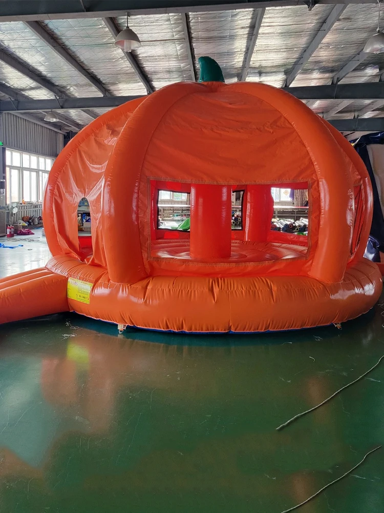 

Крытый Открытый 2025 Горячая Распродажа Хэллоуин Надувной Тыквенный Батут Надувной Тыквенный Дом