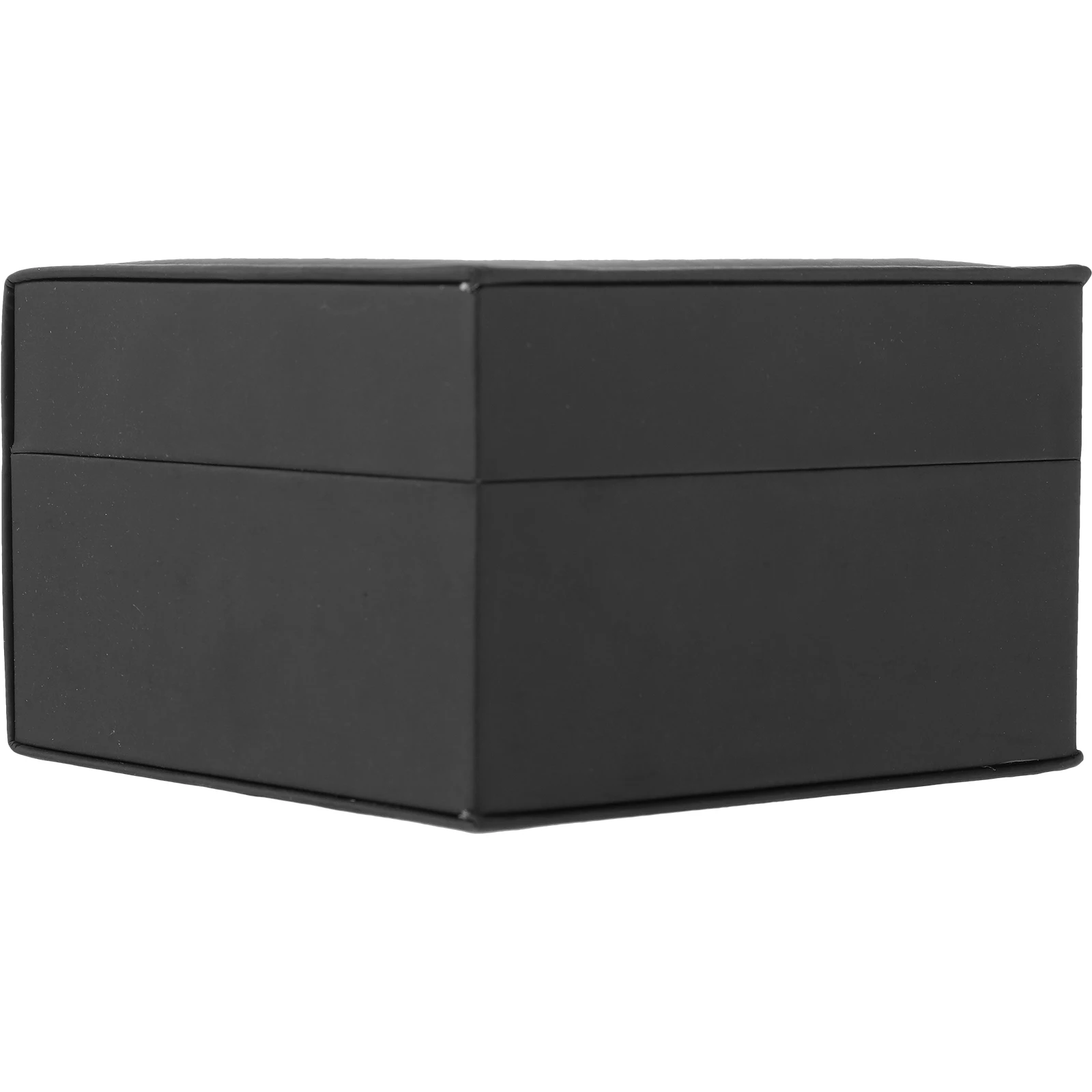 

1pc Single Watch Box Jewellery Box Container Case PU without Watch for Storage Watch (Black)