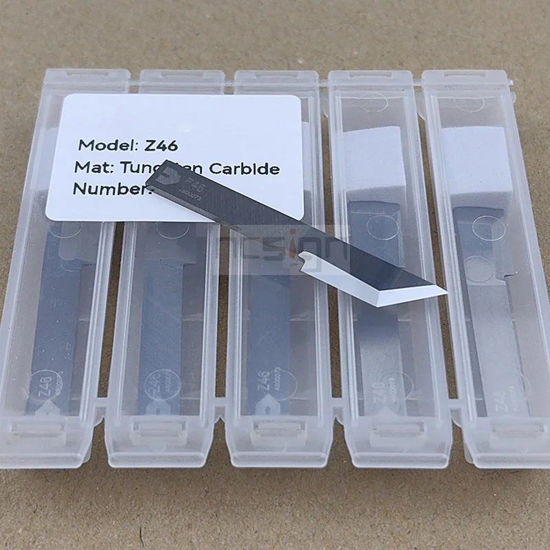 Lama di trascinamento Zund Z46 (lama di trascinamento, piatta-stock) 4800073 per utensili da taglio in pelle vibrante CNC Zund