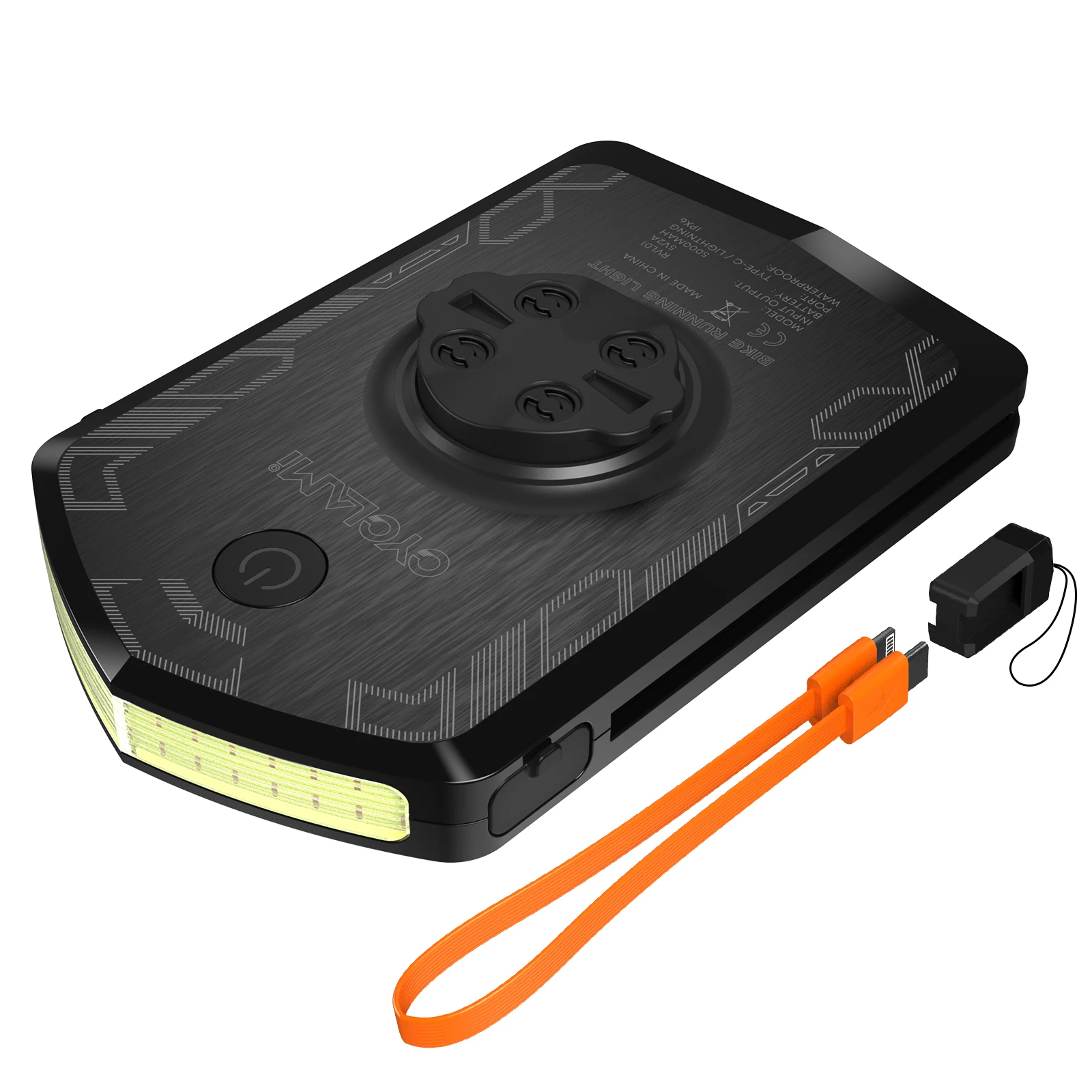 AliExpress CYCLAMI Ultralight 5000 mAh Bike Front Lamp Hanging Version Cycling Flashlight Emergency Bicycle Headlight Light