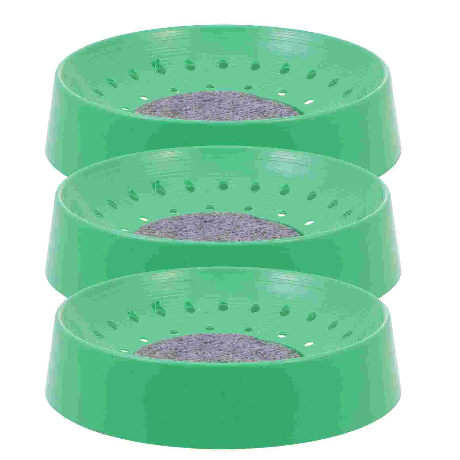 3 Pcs Homing Pigeon Plastic Egg Bowl Supply Pet Breeding Nest Bird Eggs The Bird\'s Incubate Nesting