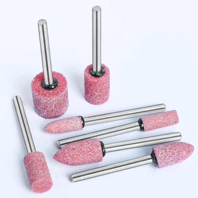 5 stücke/10 stücke 6mm Welle Montiert Keramik Schleifen Kopf Polieren Schleif Rad Rotary Power Tools – Detail 6