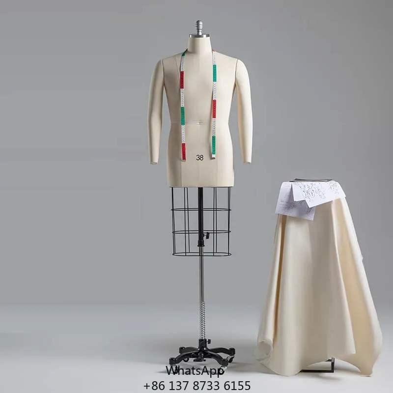 Factory Outlet Upper-Body Tailor Fabric Sewing Mannequin Torso Dress Form Model For Tailoring