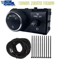 Headlight Fog Lamp Switch For Chevrolet Avalanche Silverado Suburban Tahoe GMC Sierra Yukon Koplamp Mistlamp Car Accessories