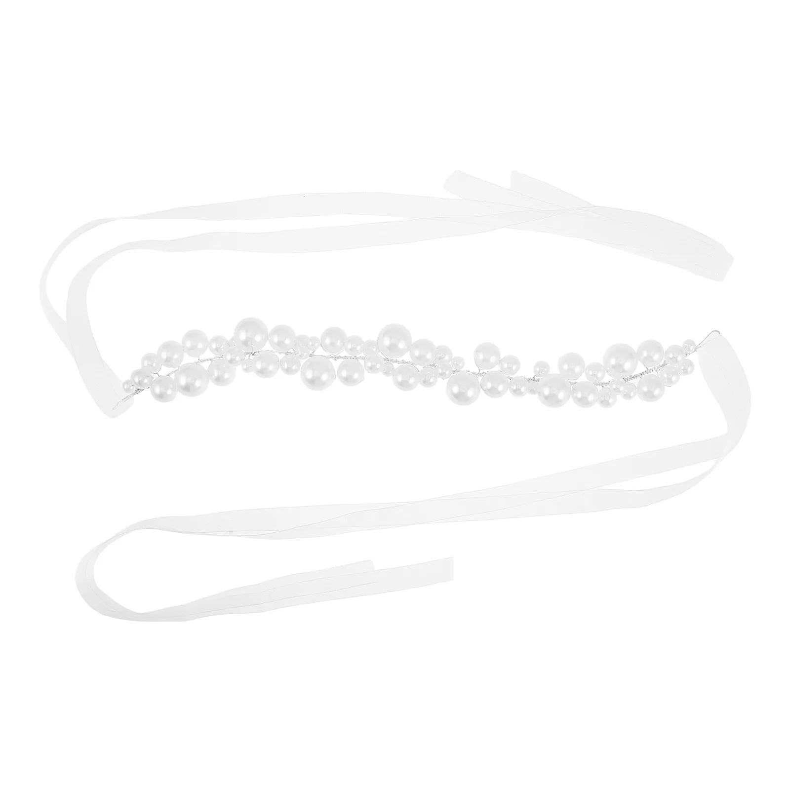 

Pearl Headb for Women Girls White Wedding Hair Hoop Plastic Crown Headb s Bride Bridal Headwear Fake Pearl Accessories Elegant