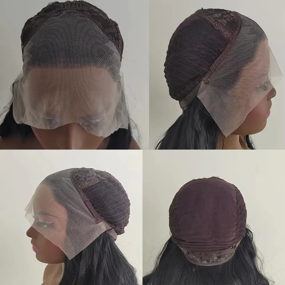 13x4 الاصطناعية الدانتيل شعر مستعار أمامي العسل شقراء الجسم موجة النحاس الأحمر الدانتيل الباروكة الأمامية غلويليس قبل قطعها مع شعر مستعار الطفل