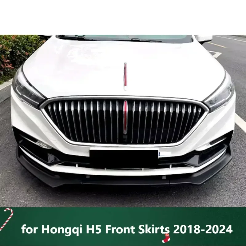 

New! Black Splitter for Hongqi H5 Front Skirts 2018-2024 Front Bumper Spoiler Car Body Kit Accessories