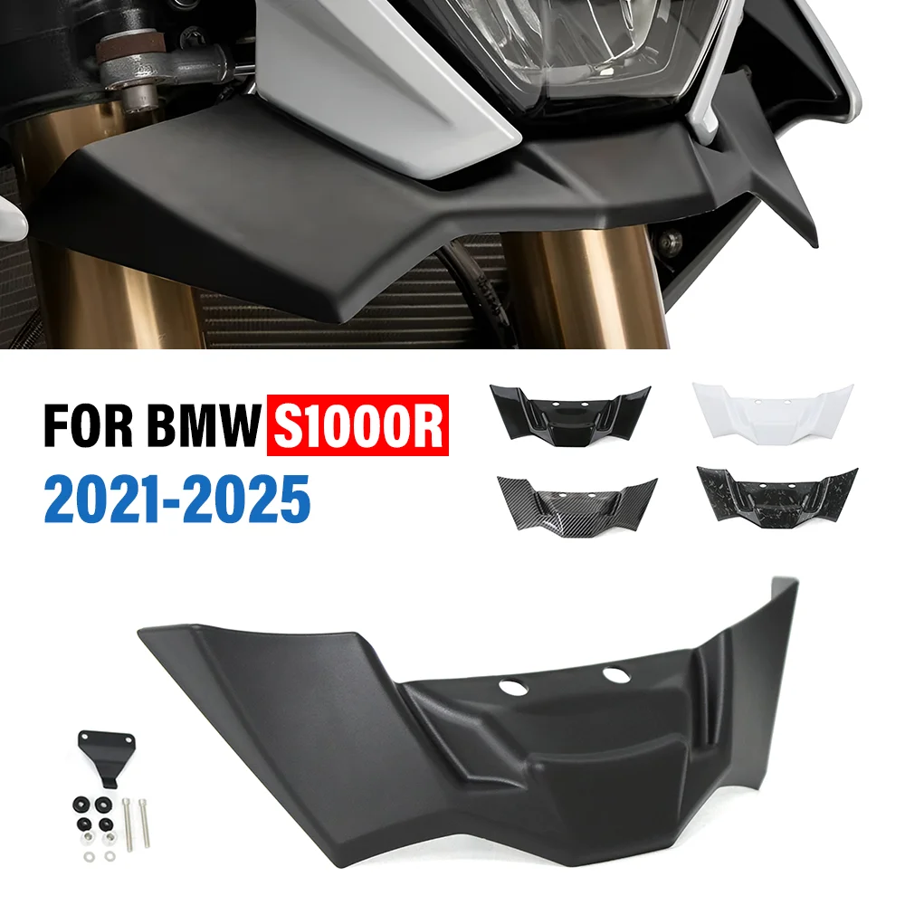 

FOR BMW S1000R S1000 R S 1000R 2021-2025 Motorcycle Downforce Winglet Front Fairing Headstock Aerodynamic Spoiler Wing Deflector