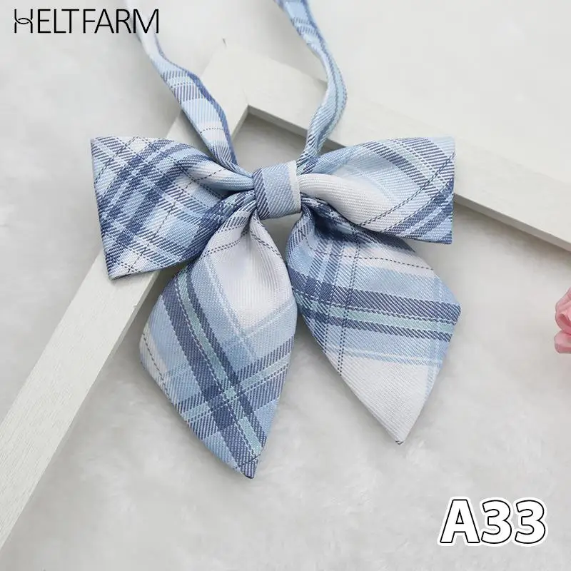 격자 무늬 Bowtie 여성 캐주얼 보우 타이 여성용 유니폼 칼라 Butterf Bowknot 성인 체크 보우 타이 Cravats Girls Bowties