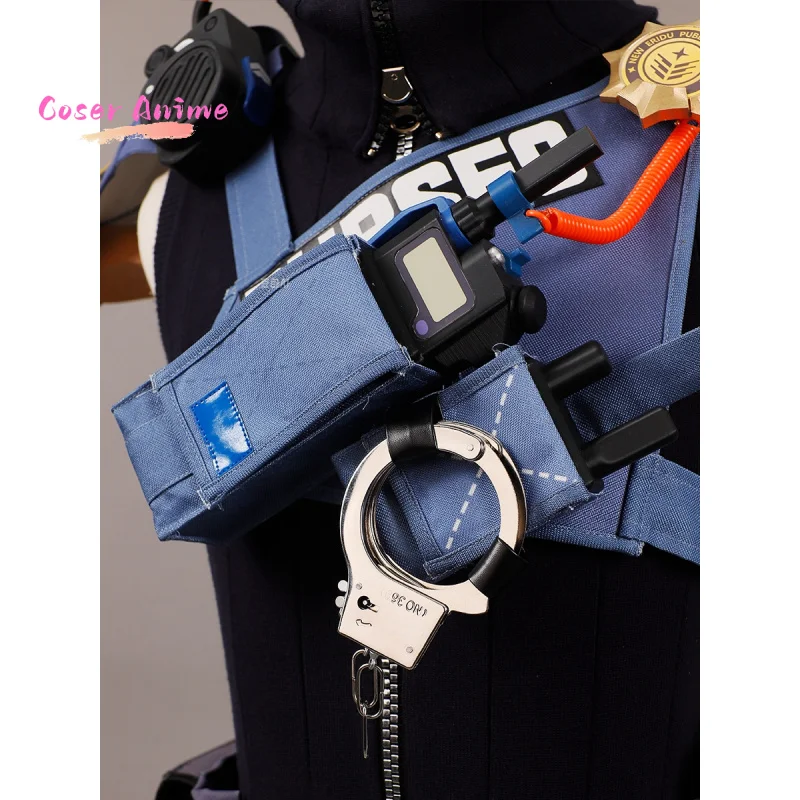 زي Zenless Zone Zero التأثيري لعبة Seth Lowell زي حفلة الهالوين للنساء والرجال دعائم الكرنفال